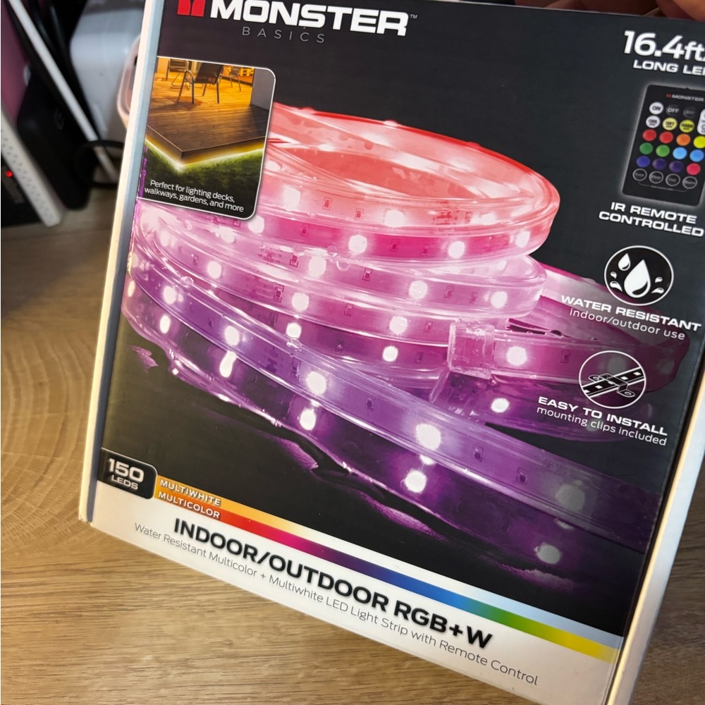 Pink and Purple Party Lights with Color-Changing LED
